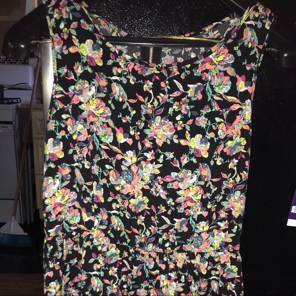 Floral A-line Dress